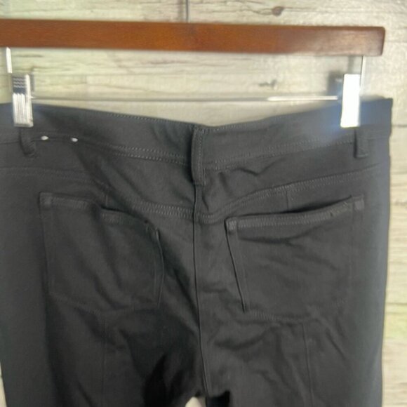 White House Black Market Dress Pants the Slim  Size 8 black - Picture 5 of 8